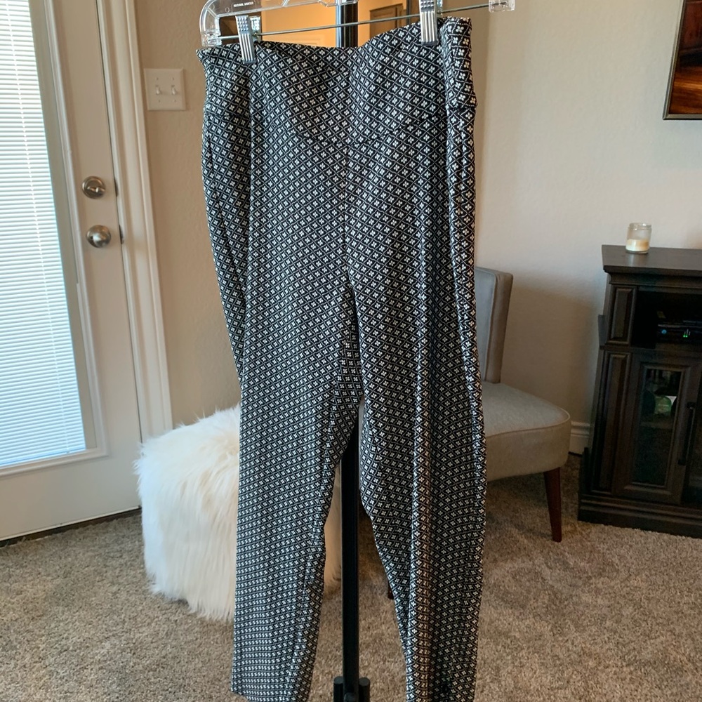 Printed pull on pants